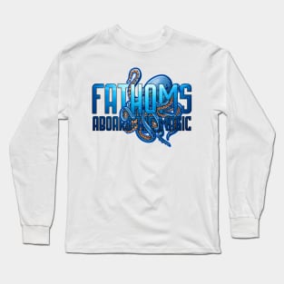 Fathoms Bar and Lounge aboard the Magic Cruise Ship Long Sleeve T-Shirt